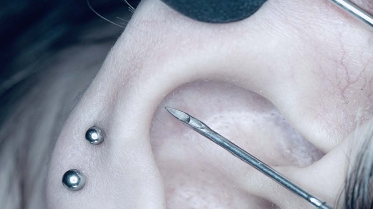 le piercing, un incontournable du style rock